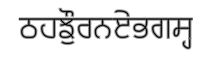 Bulara Thin Border  Free Fonts Download
