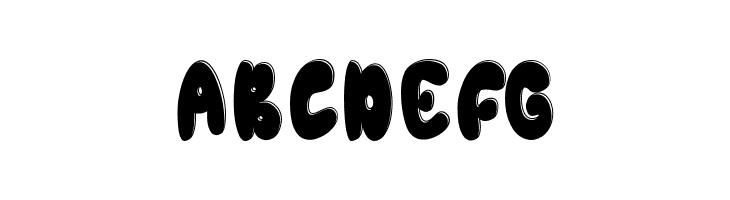 Chubby Toon Demo Shadow  Free Fonts Download
