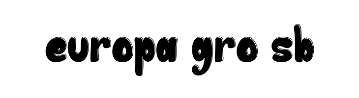 Chubby Toon Demo Shadow  Free Fonts Download