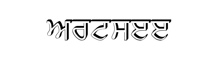 AnmolRaised  Free Fonts Download