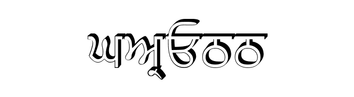 AnmolRaised  Free Fonts Download