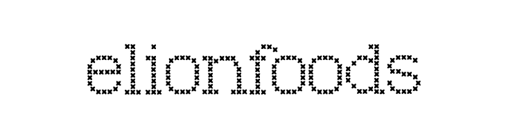 Kingthings Xstitch  Free Fonts Download