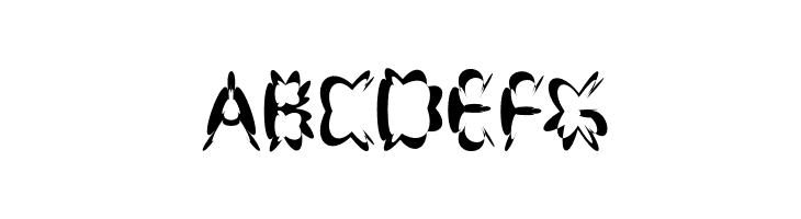 GutterflyRegular  Free Fonts Download