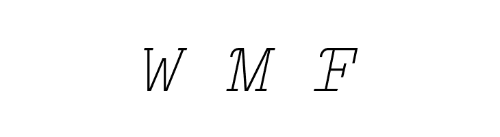Compagnon Light Italic  Free Fonts Download