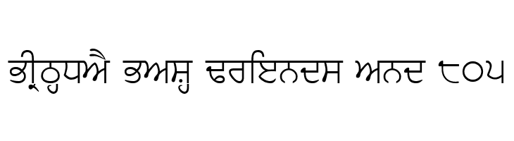 GurbaniAkharLight  Free Fonts Download