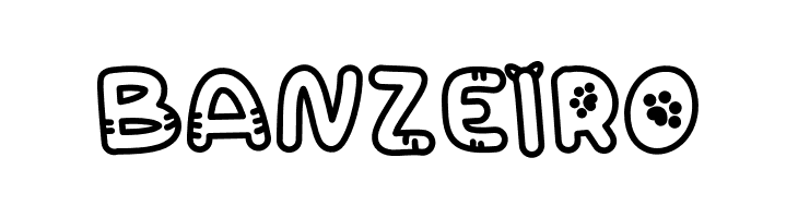 Katto - Personal Use Outline  Free Fonts Download