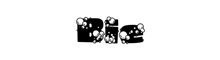 Soapy Bubbles Free  Free Fonts Download