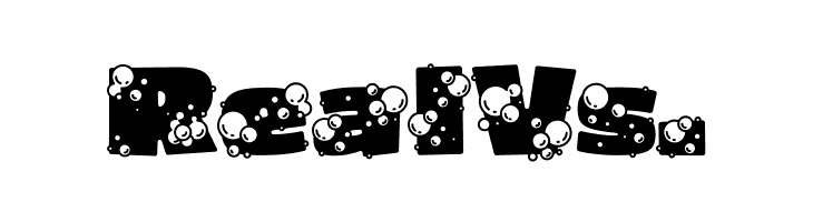 Soapy Bubbles Free  Free Fonts Download