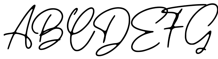 Gatheline Signature  Free Fonts Download