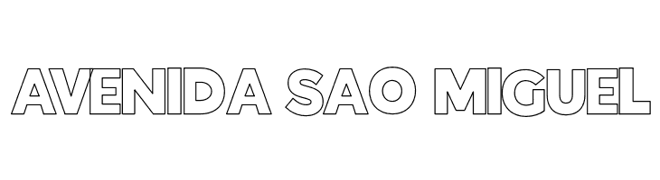 Indigo Outline Font Regular  Free Fonts Download