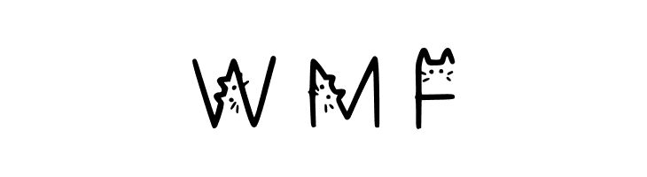 Cat  Free Fonts Download