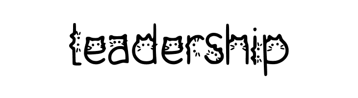 Cat  Free Fonts Download