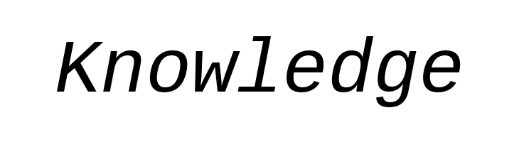 Liberation Mono Italic  Free Fonts Download