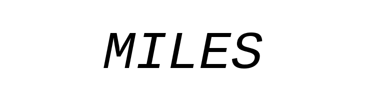 Liberation Mono Italic  Free Fonts Download