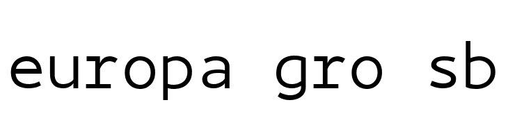 BPmono  Free Fonts Download