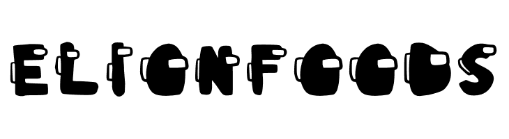 Among Us Filled  Free Fonts Download