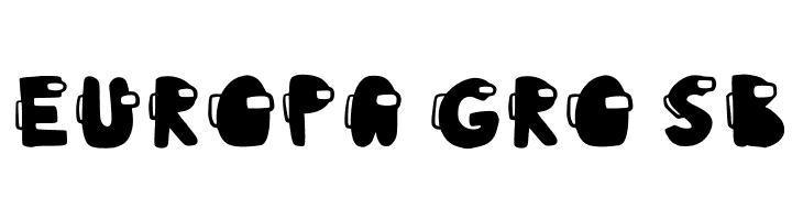 Among Us Filled  Free Fonts Download