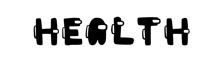 Among Us Filled  Free Fonts Download