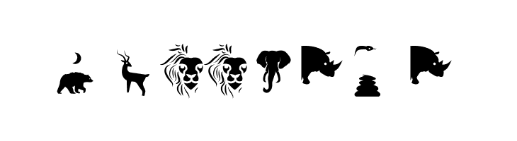 Animal Kingdom Layer Two Regular  Free Fonts Download