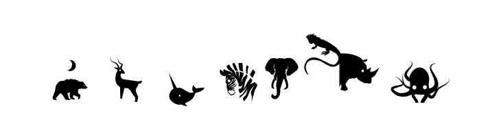 Animal Kingdom Layer Two Regular  Free Fonts Download