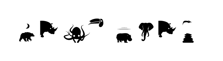 Animal Kingdom Layer Two Regular  Free Fonts Download