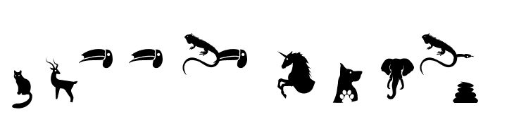 Animal Kingdom Layer Two Regular  Free Fonts Download