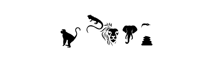 Animal Kingdom Layer Two Regular  Free Fonts Download