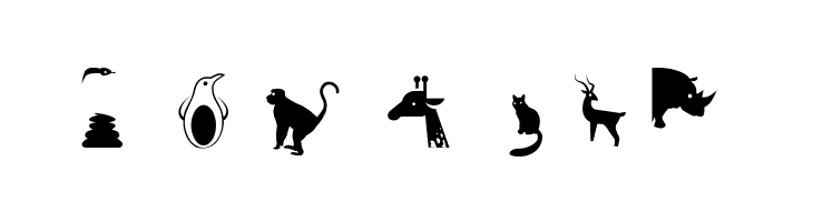 Animal Kingdom Layer Two Regular  Free Fonts Download