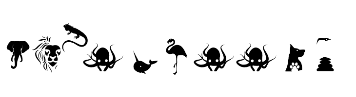 Animal Kingdom Layer Two Regular  Free Fonts Download