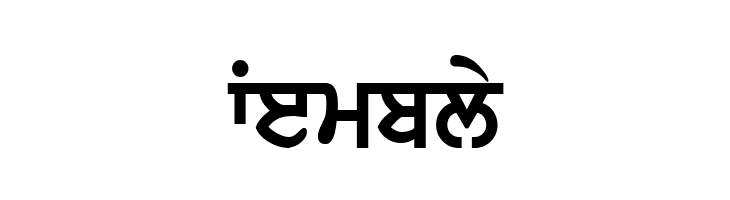 WebAkharThick  Free Fonts Download