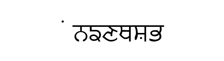 GurmukhiLys 020  Free Fonts Download