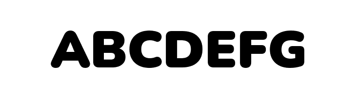 Nunito Heavy Regular  Free Fonts Download