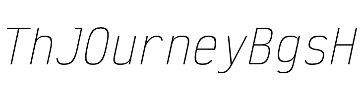 Victor Mono Thin Oblique  Free Fonts Download