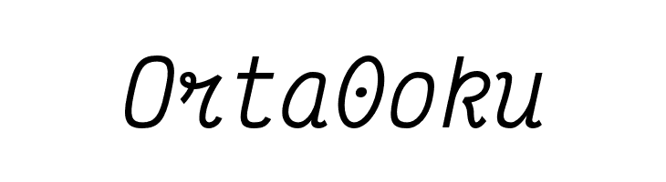 Victor Mono Medium Italic  Free Fonts Download