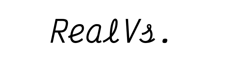 Victor Mono Medium Italic  Free Fonts Download