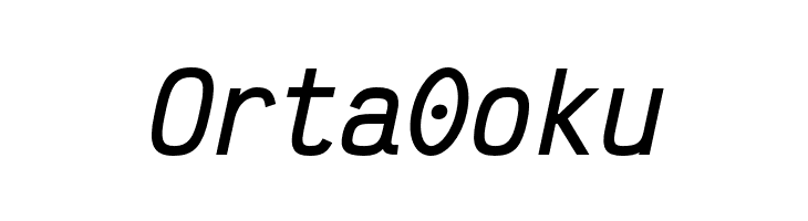 Victor Mono Bold Oblique  Free Fonts Download