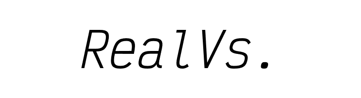 Victor Mono Oblique  Free Fonts Download