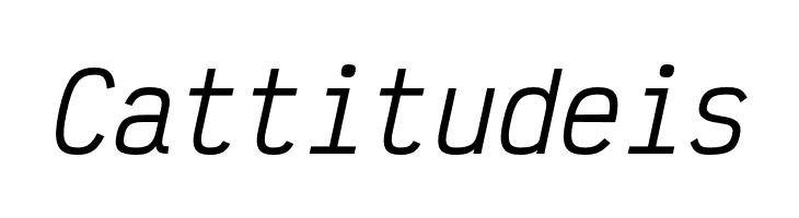 Victor Mono Medium Oblique  Free Fonts Download