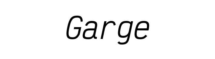 Victor Mono Medium Oblique  Free Fonts Download