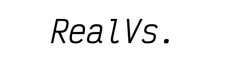 Victor Mono Medium Oblique  Free Fonts Download