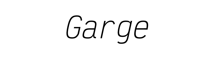 Victor Mono Light Oblique  Free Fonts Download