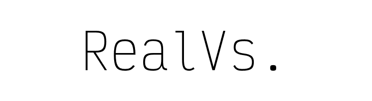 Victor Mono ExtraLight  Free Fonts Download