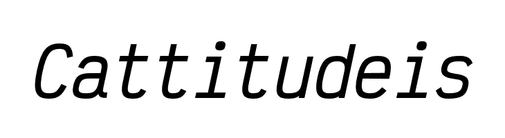 Victor Mono SemiBold Oblique  Free Fonts Download