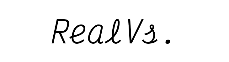 Victor Mono Italic  Free Fonts Download
