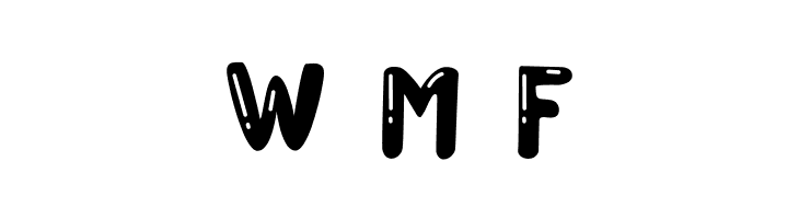 Choco Bubble Ballon  Free Fonts Download