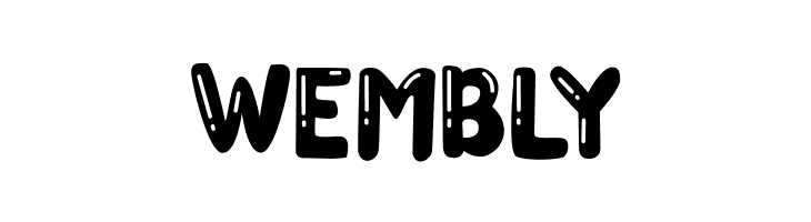 Choco Bubble Ballon  Free Fonts Download