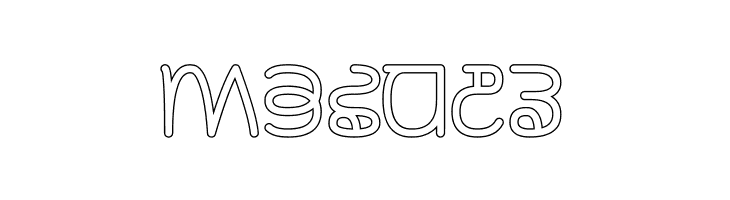 Rupe Outline Demi Bold  Free Fonts Download