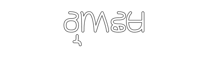 Rupe Outline Demi Bold  Free Fonts Download