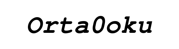 FreeMono Bold Oblique  Free Fonts Download