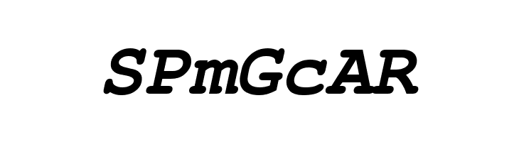 FreeMono Bold Oblique  Free Fonts Download